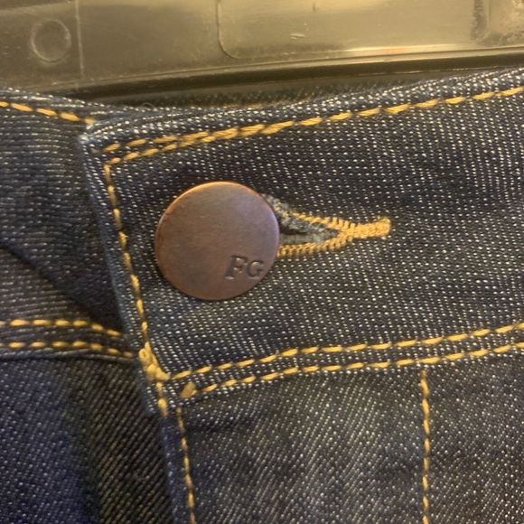 Dark Blue jean capris sz 18 - Picture 3 of 4